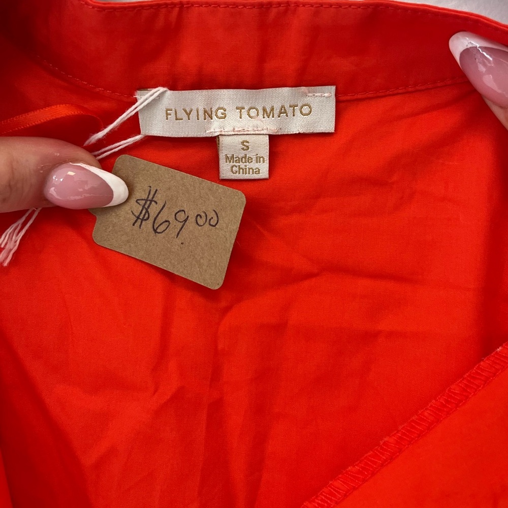 Orange summer dress - Picture 4 of 4